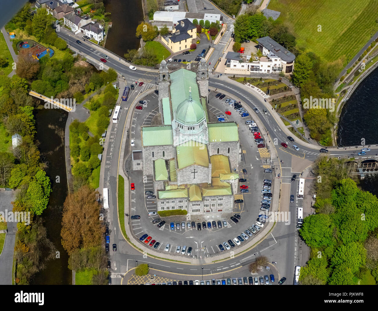 Die Kathedrale von Galway, Galway, County Clare, Irland, Europa Stockfoto