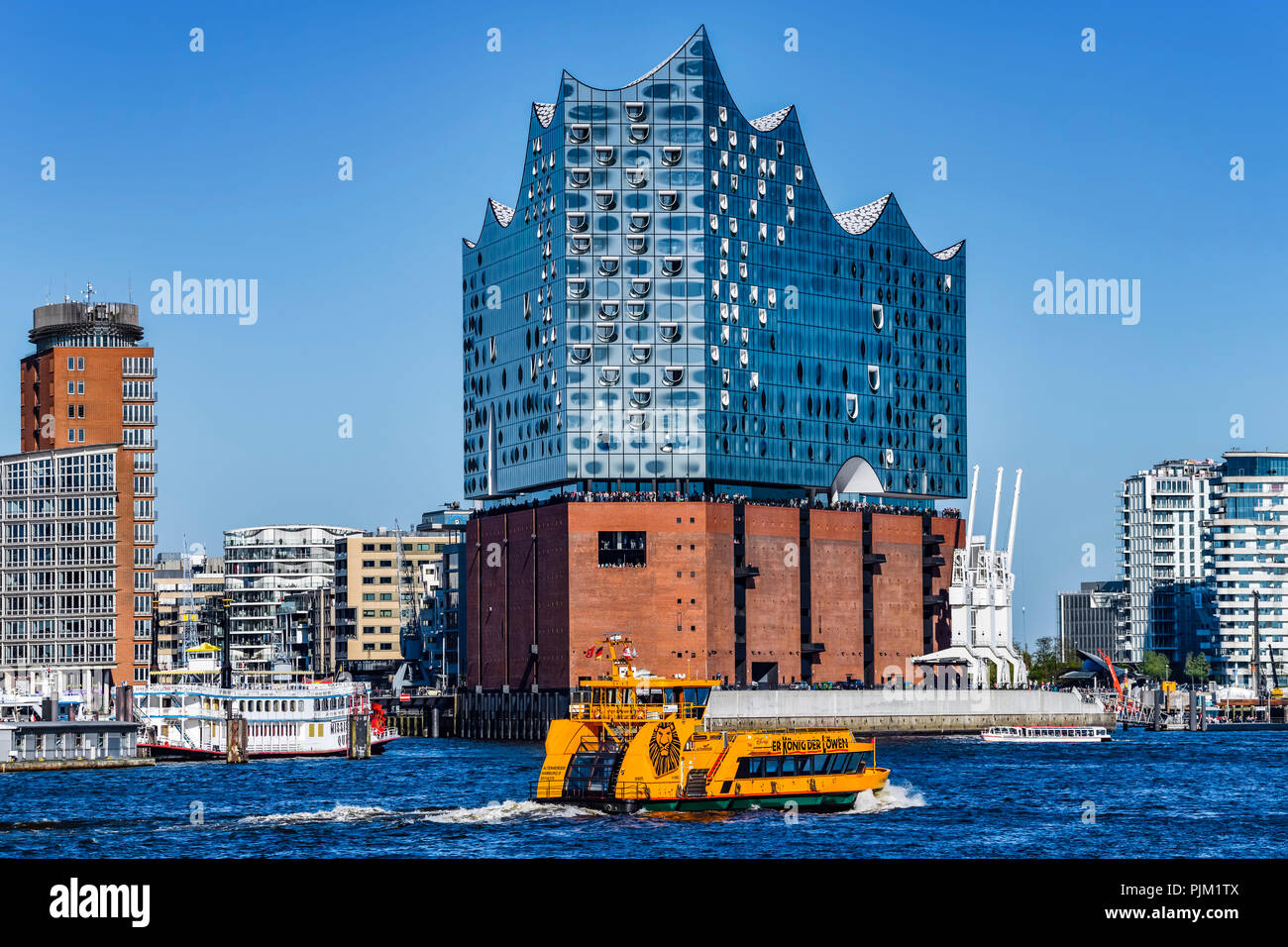 Deutschland, Hamburg, Harbour City, Elbphilharmonie Stockfoto
