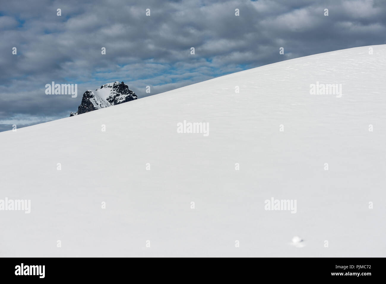 Berg, Lech am Arlberg, Winterlandschaft Stockfoto