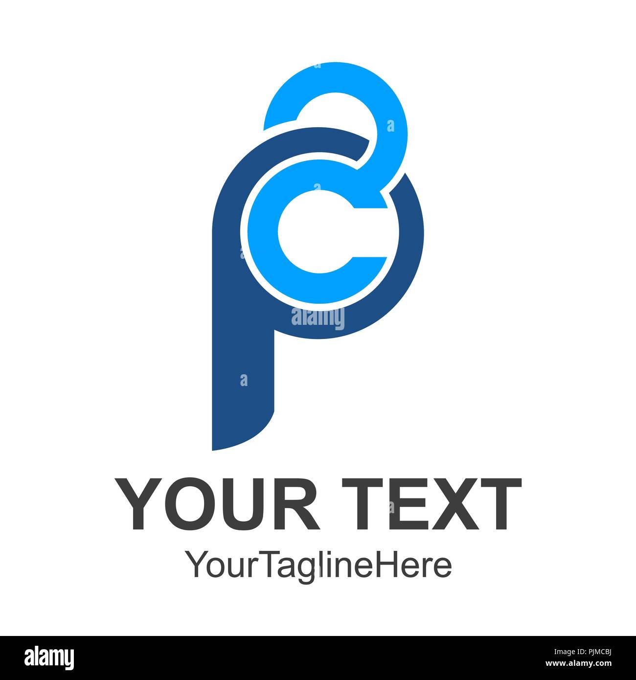 P8 P8 Buchstaben- und Zahlenkombination Logo Design in Schwarz und Grün Farben. Kreative moderne Briefe Vektor Icon Logo Illustration. Stock Vektor