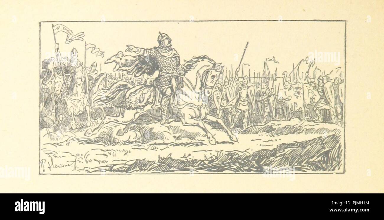 Bild von Seite 72 der '[A Travers le Bon Vieux Temps. Ouvrage d'] nationale illustré. par Paul Hercouet.]'. Stockfoto