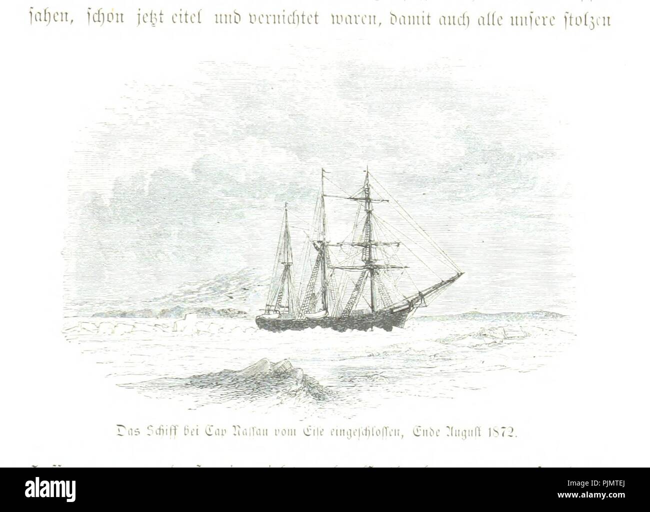 Bild von Seite 141 von 'Die österreichisch-ungarische Nordpol-Expedition in den Jahren 1872-1874. Nebst einer Skizze der zweiten deutschen Nordpol-Expedition 1869-1870 und der polar-expedition von 1871. Mit 146 Illu 0007. Stockfoto