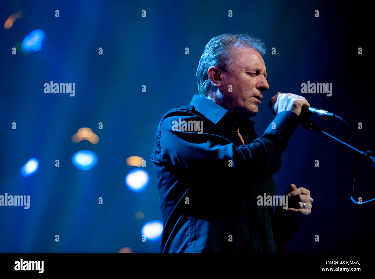 John Miles durchführen am 25. Ausgabe der Nacht der Proms in Antwerpen (Belgien, 23/10/2009) Stockfoto