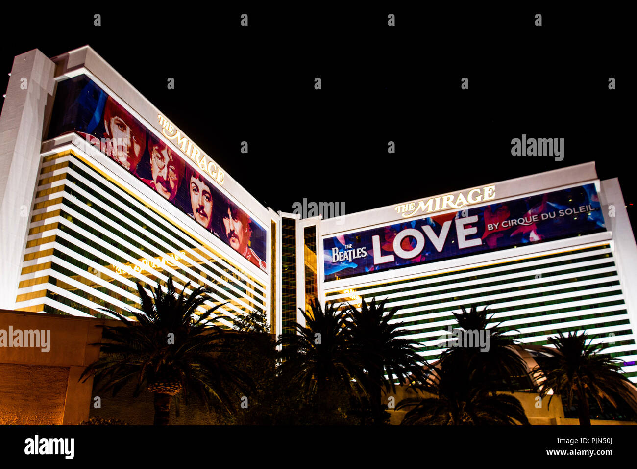 Las Vegas, NV/USA: Die Leiste 09032018 Stockfoto