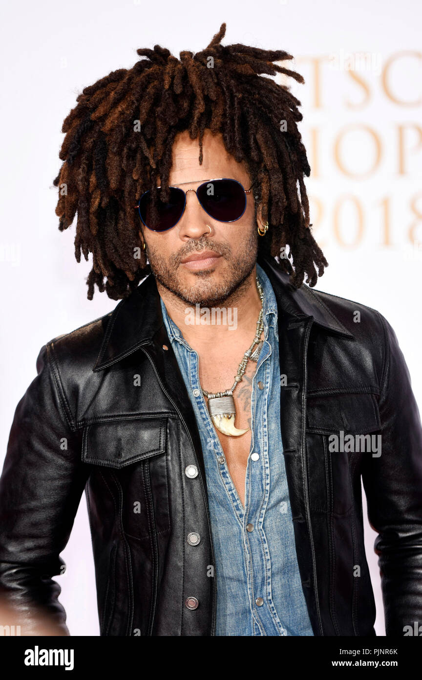 Hamburg, Deutschland. 06 Sep, 2018. Lenny Kravitz, bei der Präsentation der Deutschen Radio Preis 2018 im Eventcenter Schuppen 52. Hamburg, 06.09.2018 | Verwendung der weltweiten Kredit: dpa/Alamy leben Nachrichten Stockfoto
