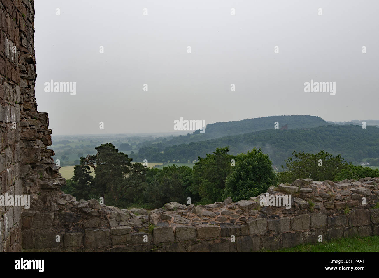 Der Sandstein Trail in Cheshire, ist eine wunderschöne und malerische Trail, für Wanderer jeden Alters. Stockfoto