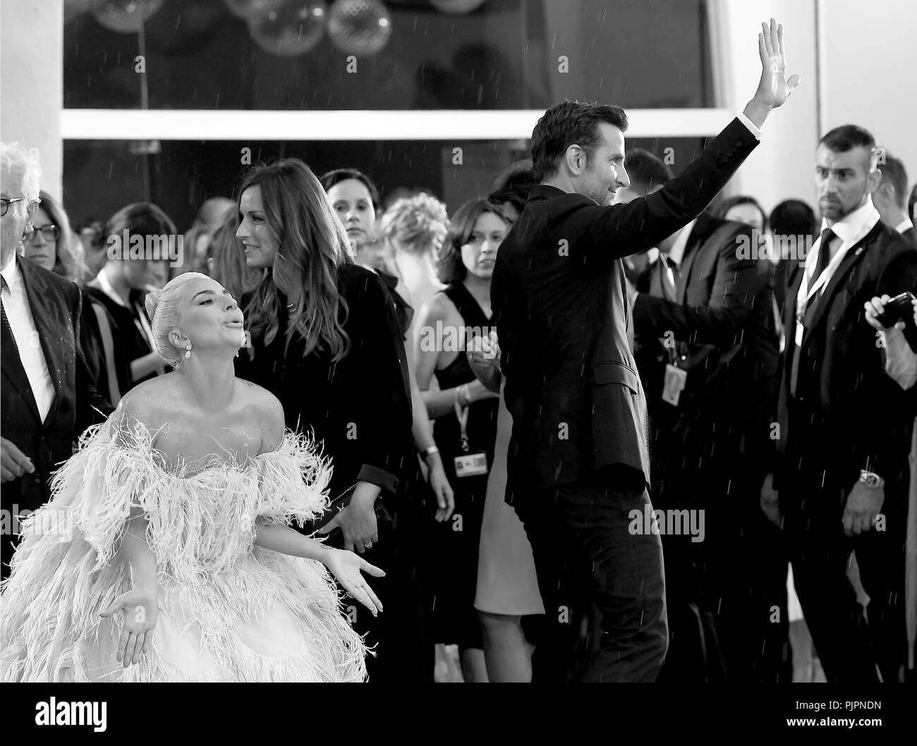 Lady Gaga & Bradley Cooper besuchen das 75. Filmfestival von Venedig Screening von einem Stern geboren am Palazzo del Casino ist in Venedig. 31.08.18 © Paul Treadway Stockfoto Lady Gaga & Bradley Cooper besuchen das 75. Filmfestival von Venedig Screening von einem Stern geboren am Palazzo del Casino ist in Venedig. 31.08.18 © Paul Treadway Stockfoto