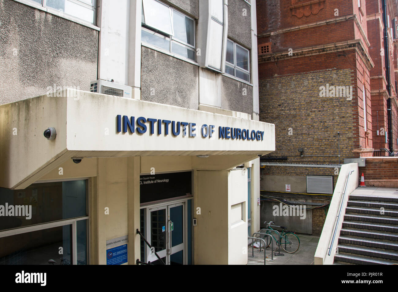 Institut für Neurologie, Queen Square, London, WC1N, Großbritannien Stockfoto