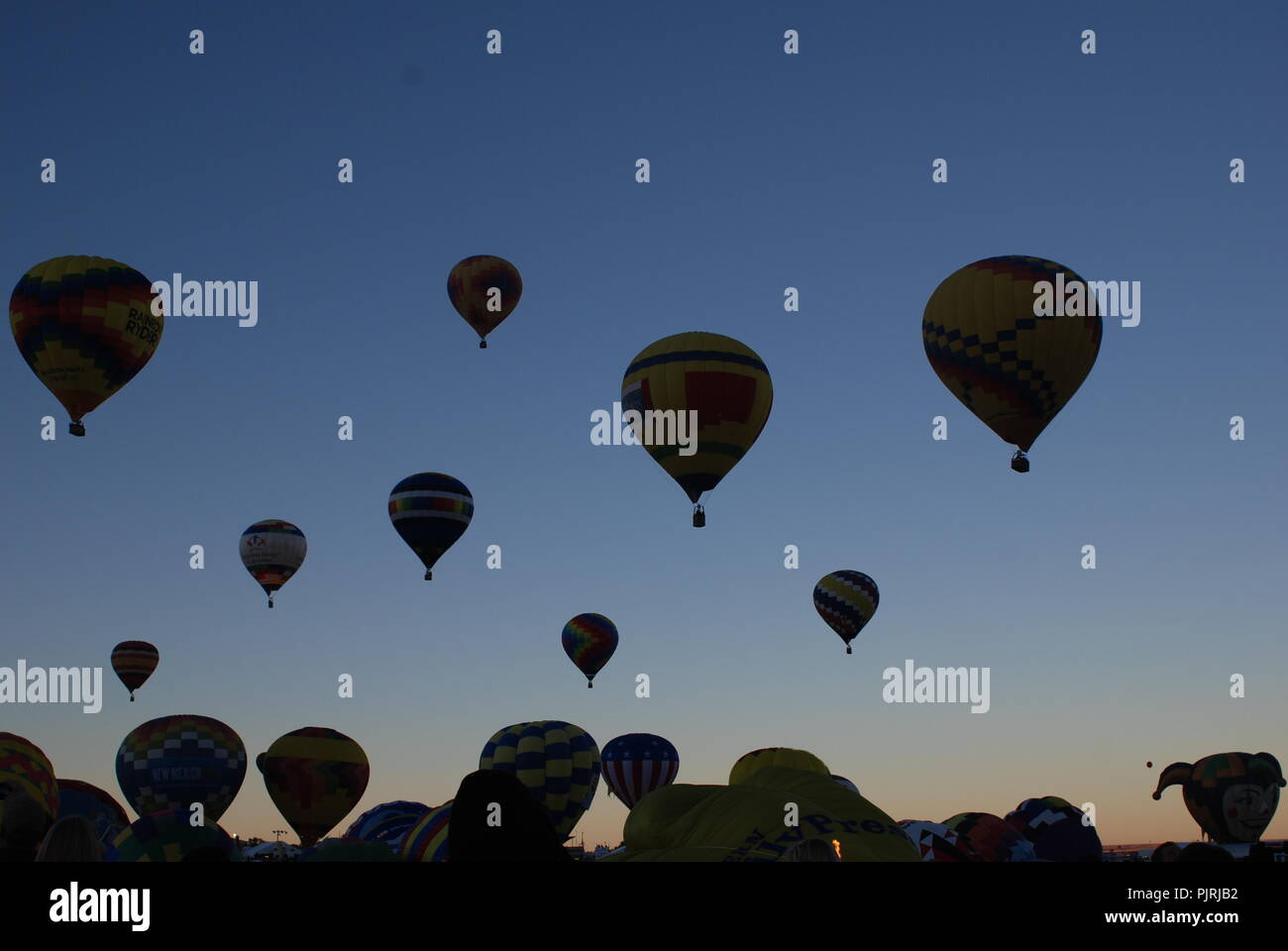 Masse abheben Stockfoto