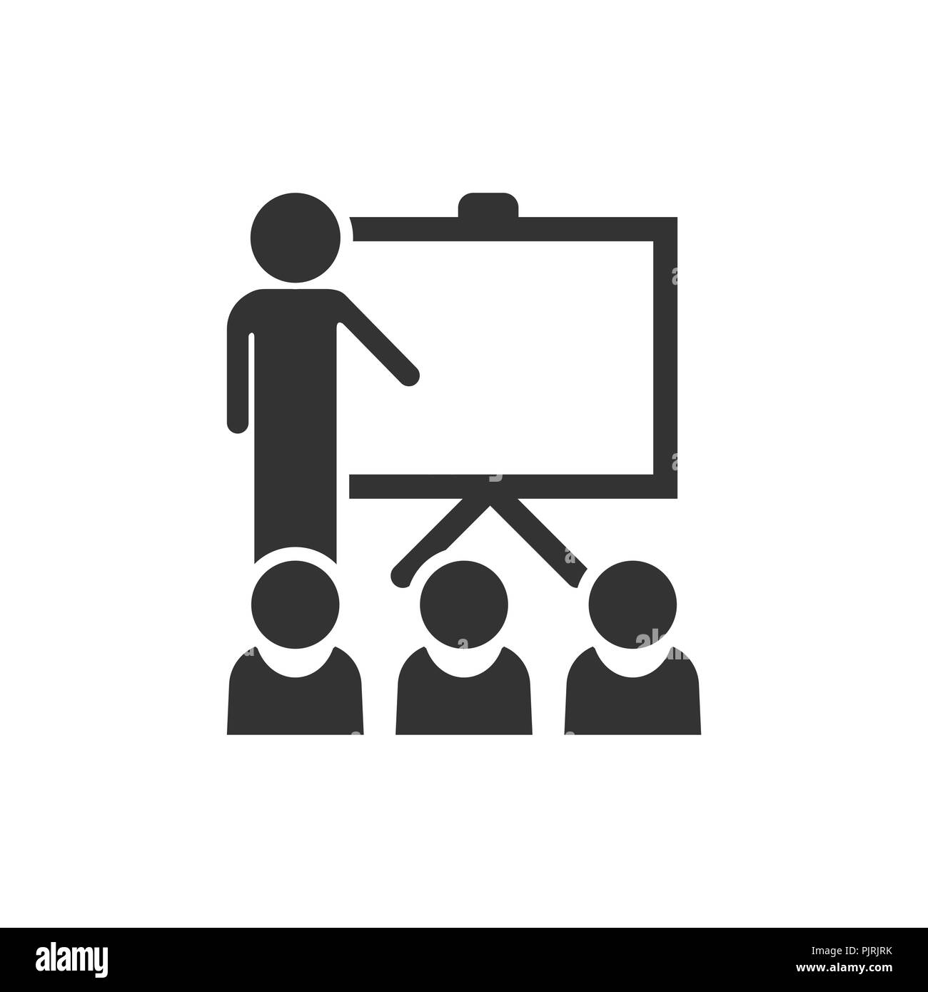Ausbildung Ausbildung Symbols In Flacher Stil Menschen Seminar Vector Illustration Auf Weissem Hintergrund Isoliert Schule Klassenzimmer Lektion Geschaftskonzept Stock Vektorgrafik Alamy