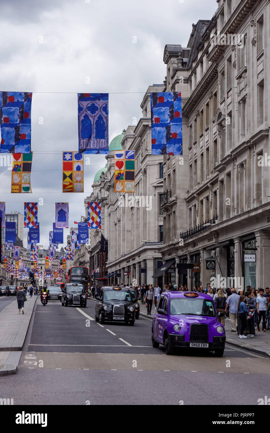 Regent Street, London England United Kingdom UK Stockfoto