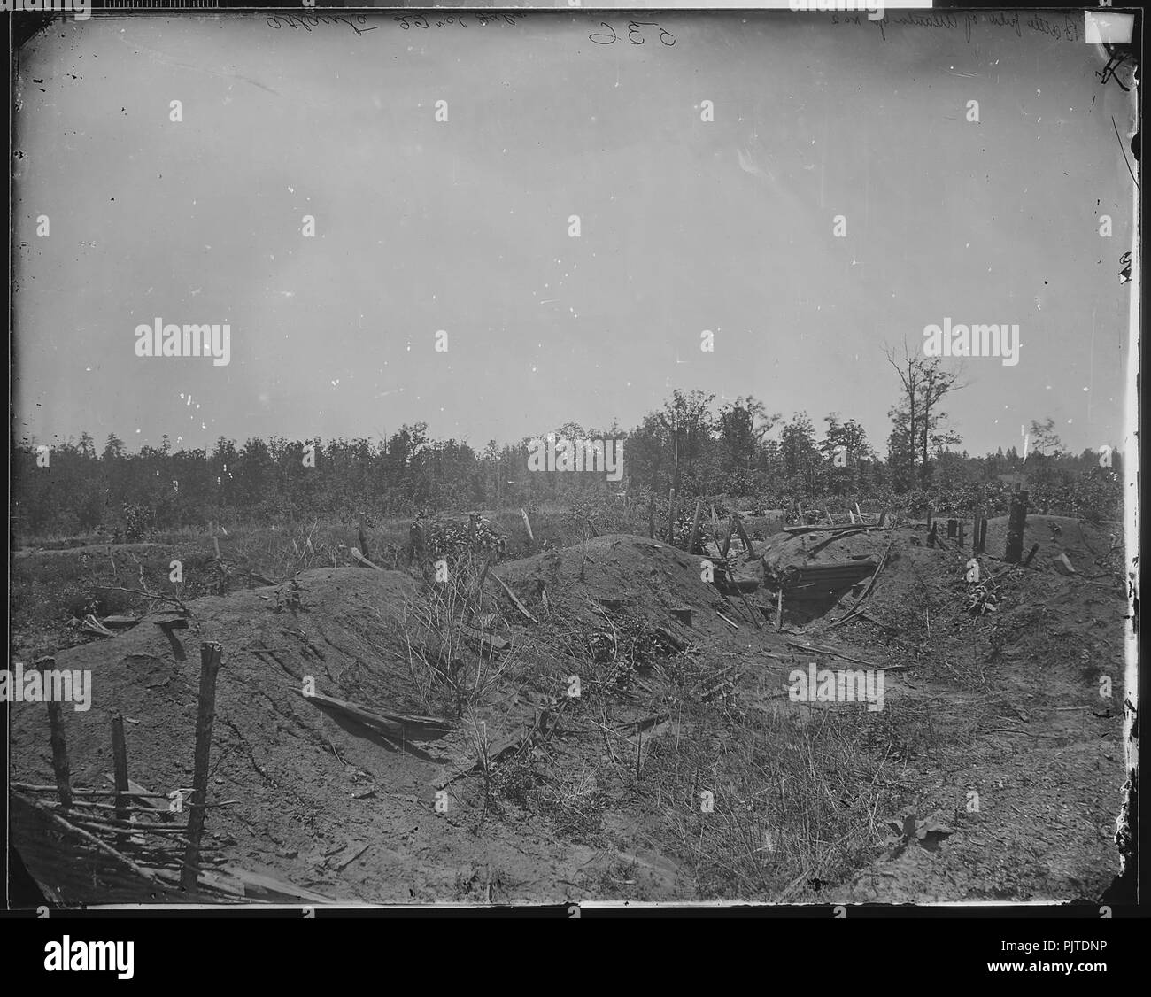 Schlachtfeld, Atlanta, Ga., 1864 Stockfoto