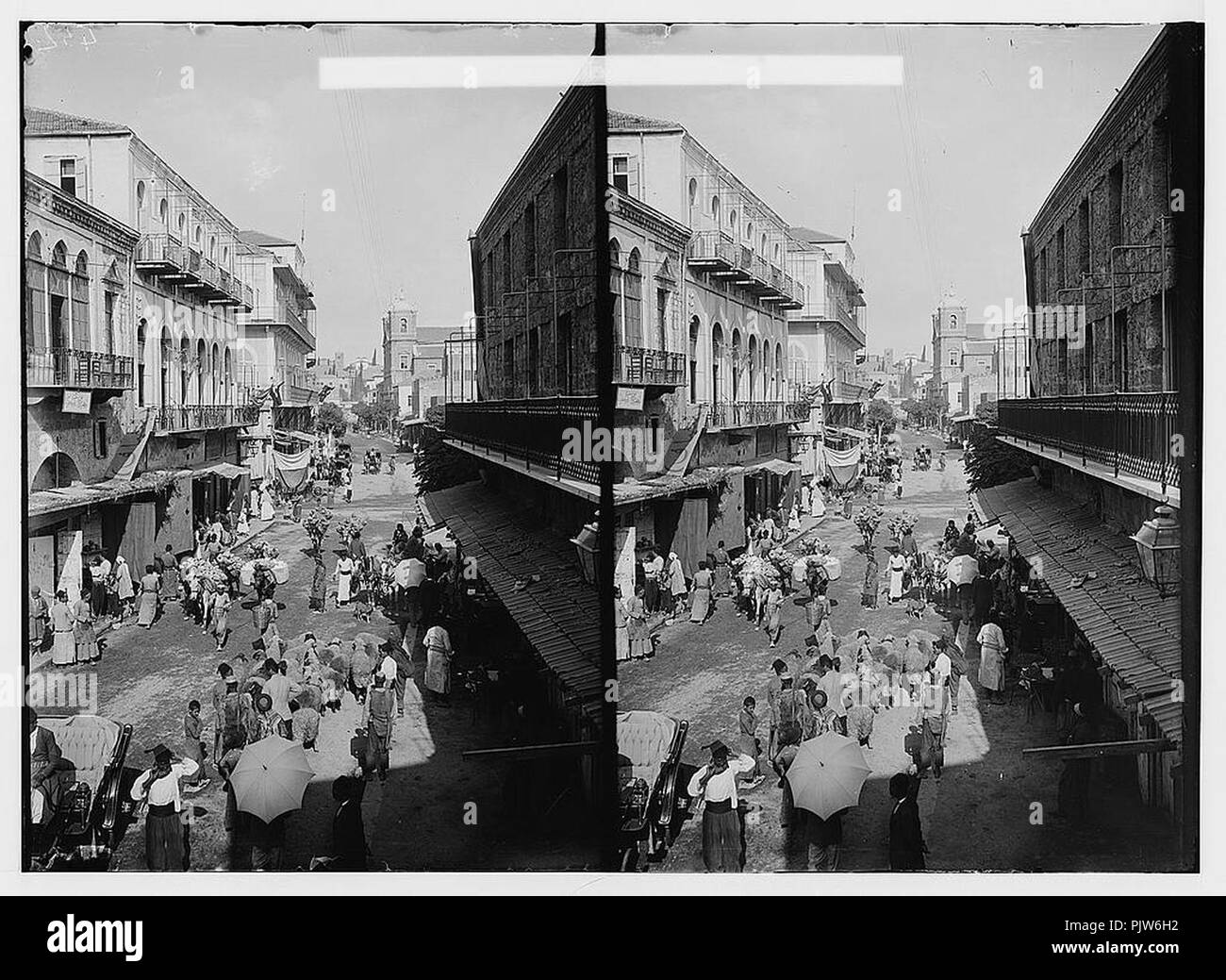 Beirut. Street Scene Stockfoto
