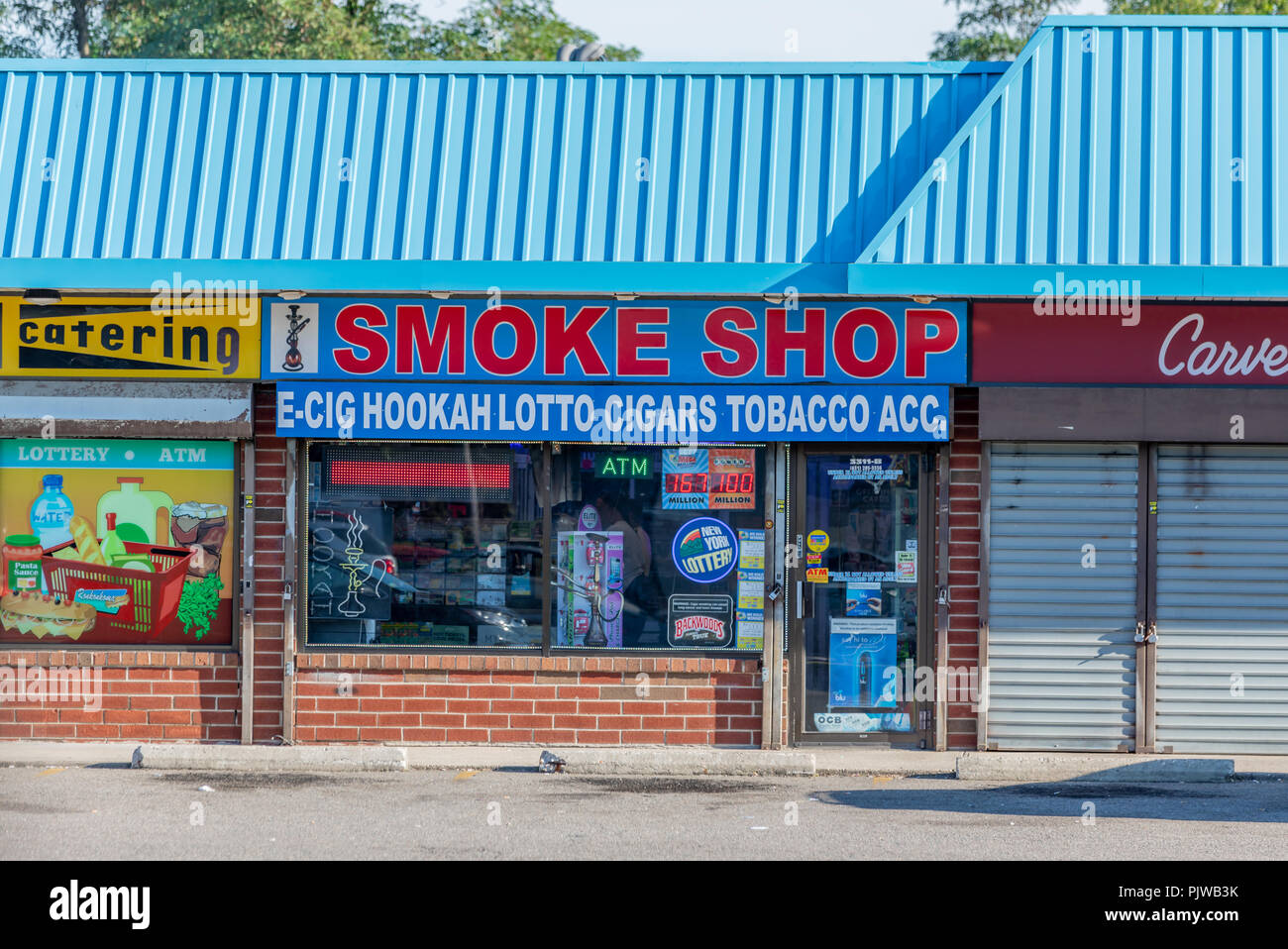 Rauch, Shop, Shop, Store in Long Island, NY Stockfoto