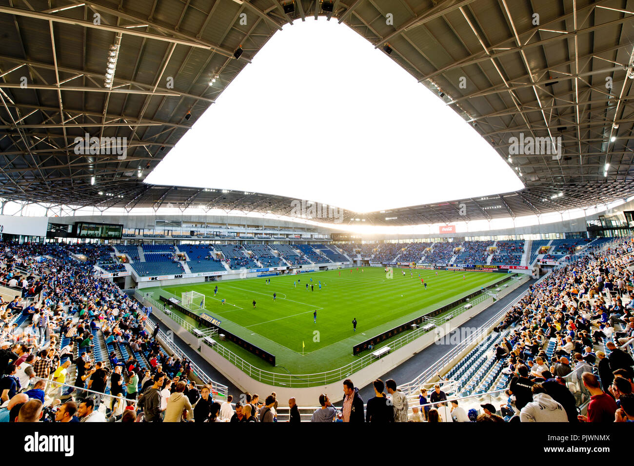 Die Ghelamco Arena Fussballstadion Von Football Club Kaa Gent In Ghent Entworfen Von Bontinck Architektur Und Ingenieurwesen Belgien 31 08 2013 Stockfotografie Alamy