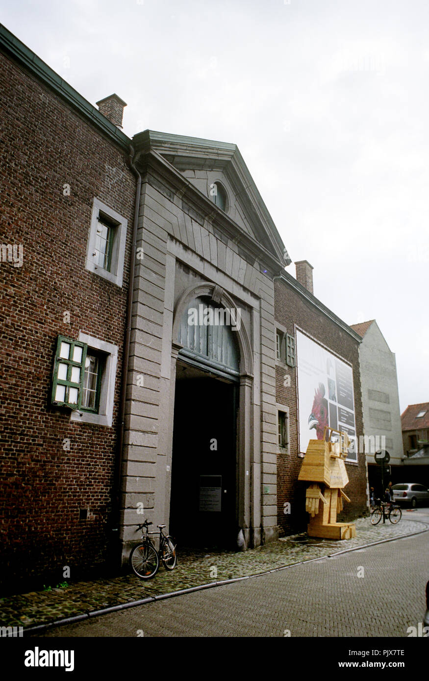 Der Beginenhof, Beguine Klosters in Hasselt (Belgien, 31/08/2004) Stockfoto