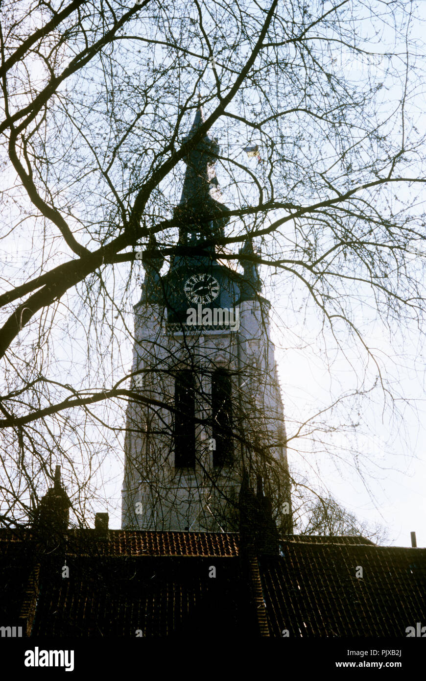 Die Kirche St. Martin in Kortrijk (Belgien, 1992) Stockfoto