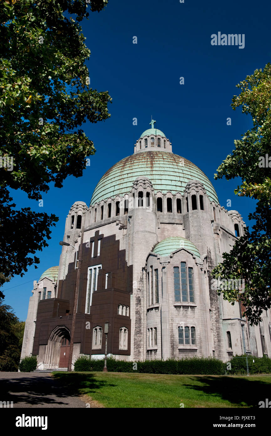 Die im Art décoStil der Erste Weltkrieg Denkmal auf dem Cointe Hill in
