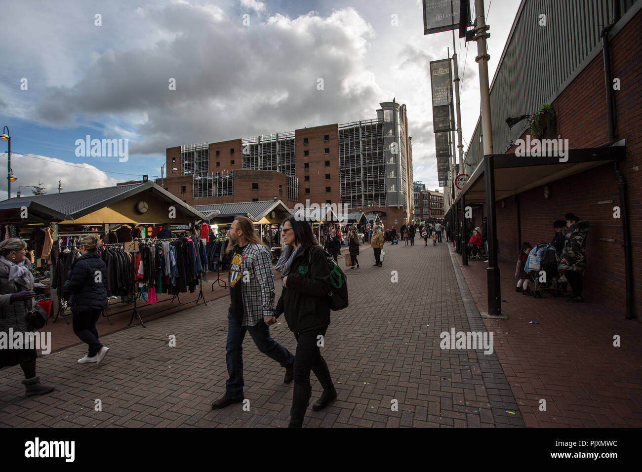 Leeds, Leben, Leute Stockfoto