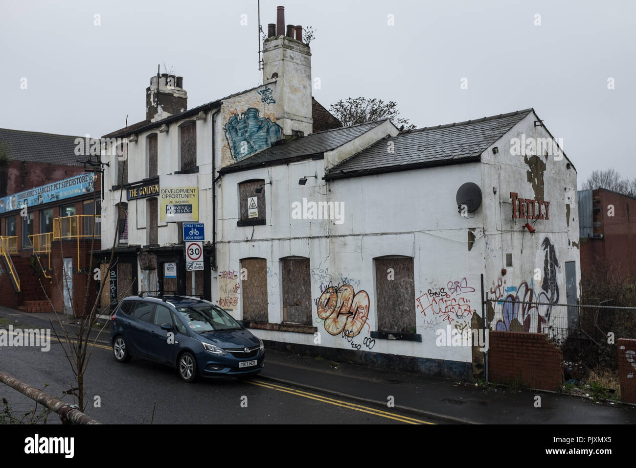 Leeds, Leben, Leute Stockfoto