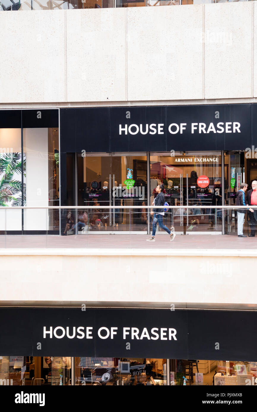 House of Fraser store Bristol, England, Großbritannien Stockfoto