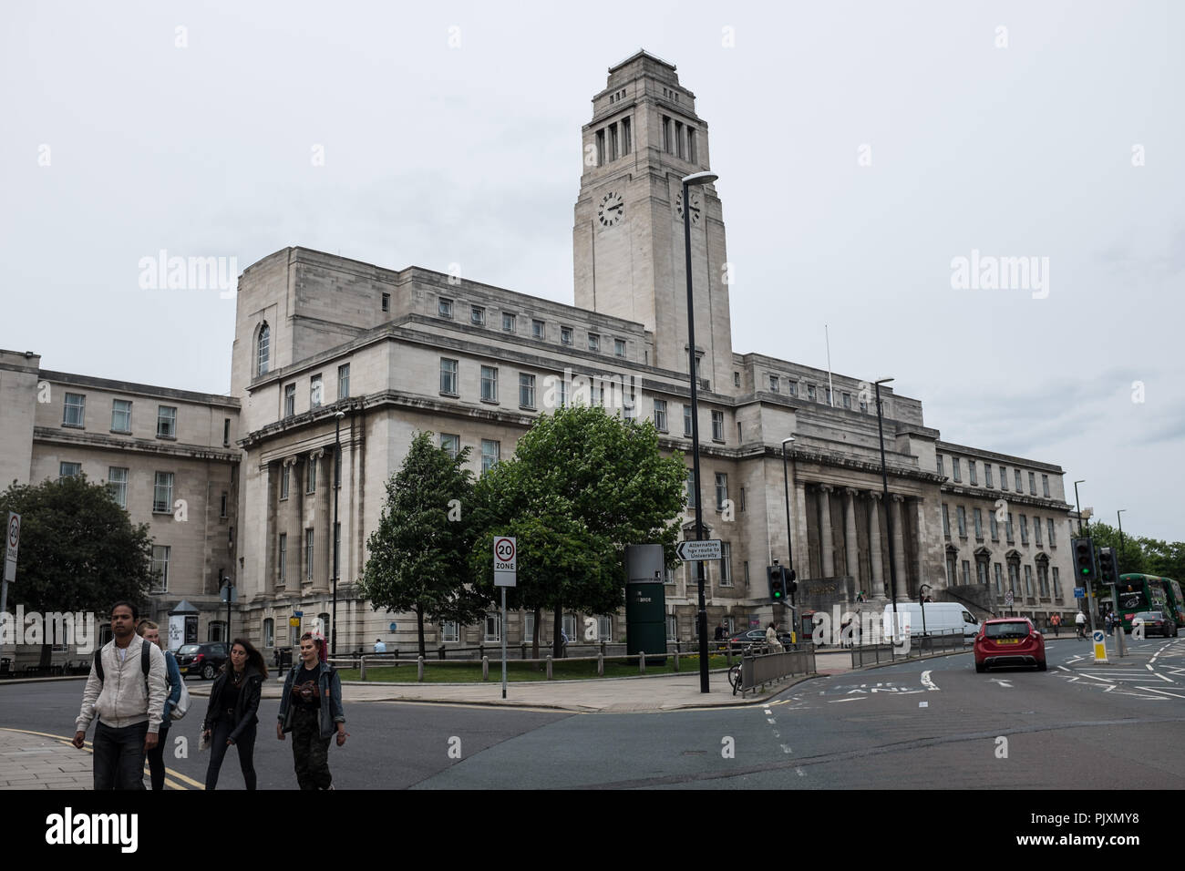 Leeds, Leben, Leute Stockfoto