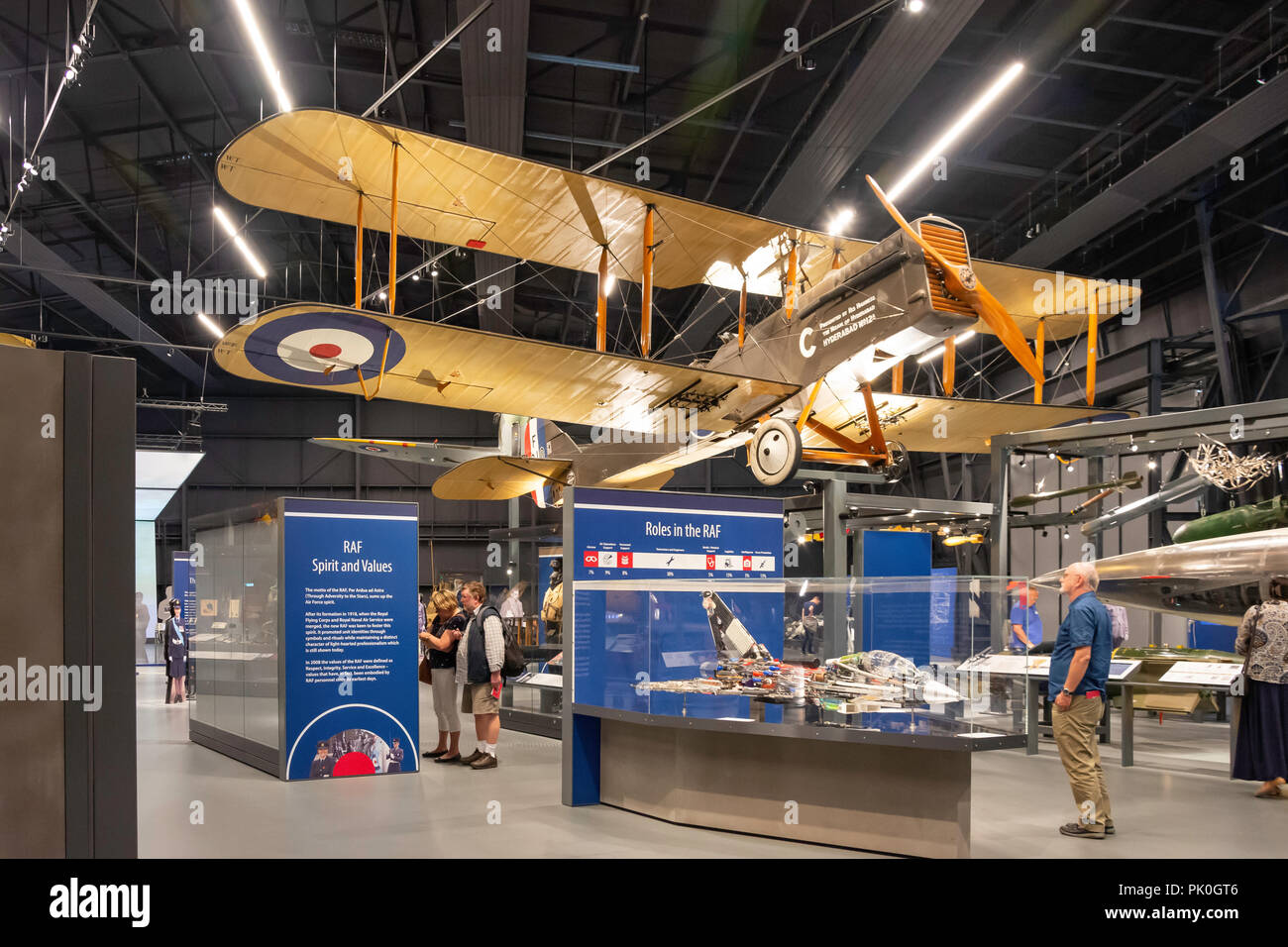 Bayerische Flugzeugwerke Bf 9 Ein strategischer Bomber auf der Royal Air Force Museum, Colindale, London Borough von Barnett, Greater London, England, Vereinigtes Königreich Stockfoto