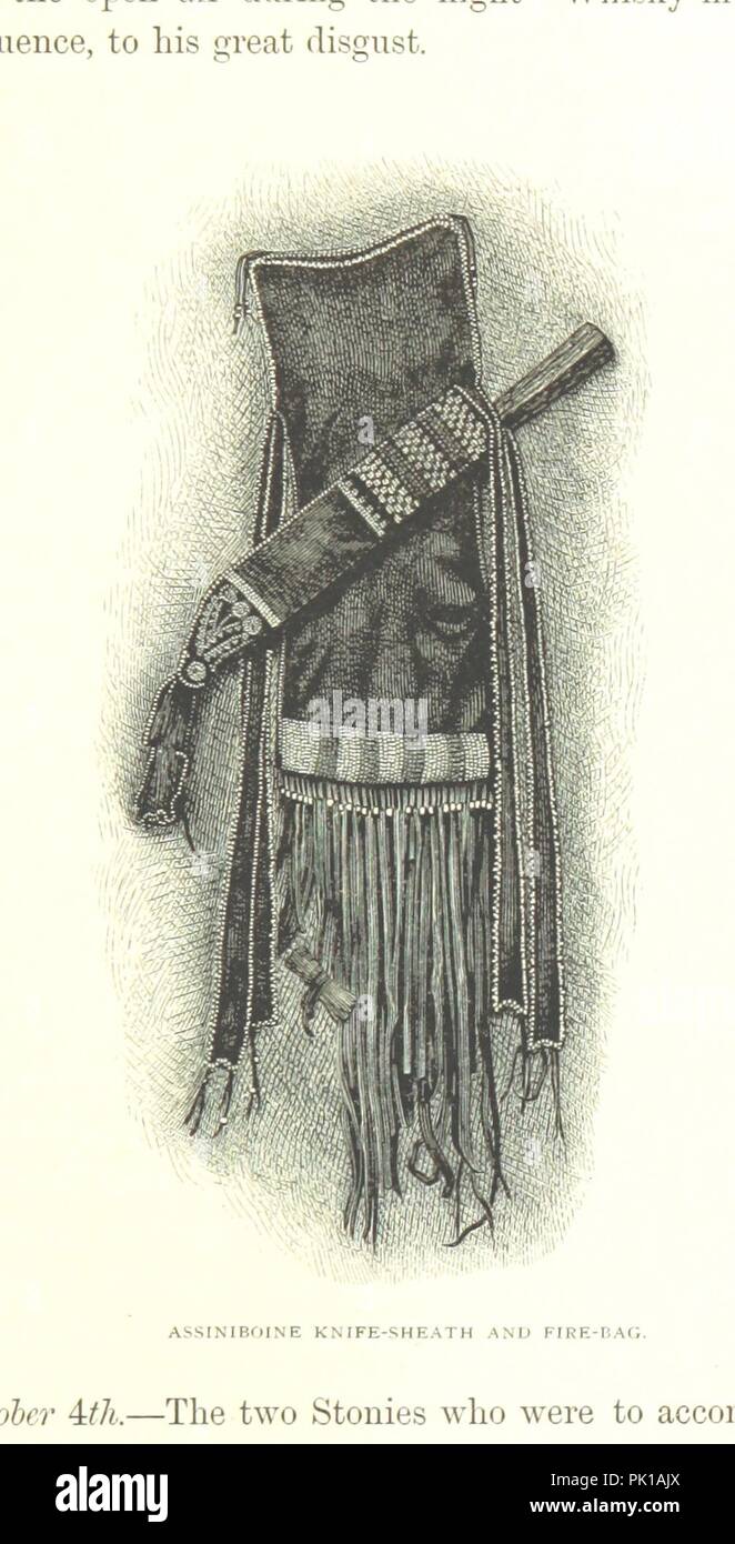 Bild von Seite 313 DES askatchewan und die Rocky Mountains. Ein Tagebuch und Erzählung von Reisen, Sport, und Abenteuer, während einer Reise durch das Hoheitsgebiet der Hudson's Bay Company im Jahre 1859 und 1860 ... Mit Karten und Piper 0038. Stockfoto