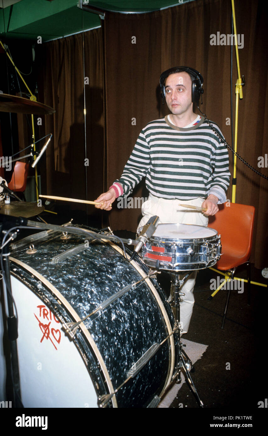 Peter Behrens (Trio) am 01.02.1983 in München. | Verwendung weltweit Stockfoto