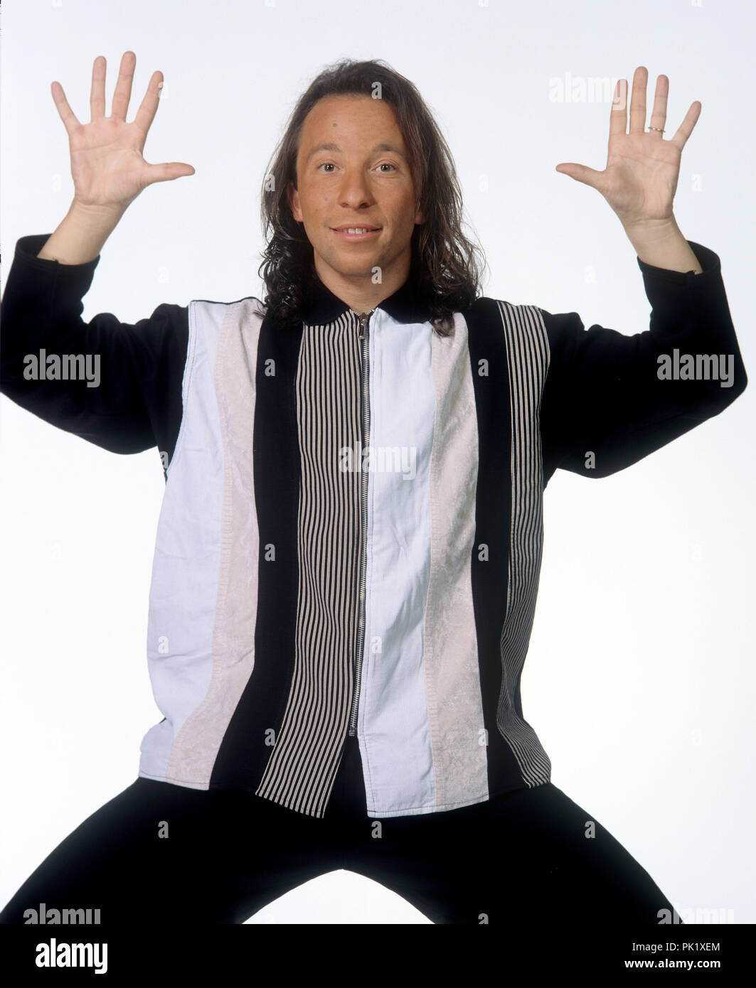 DJ BoBo im Mai 1994 in München. | Verwendung weltweit Stockfoto