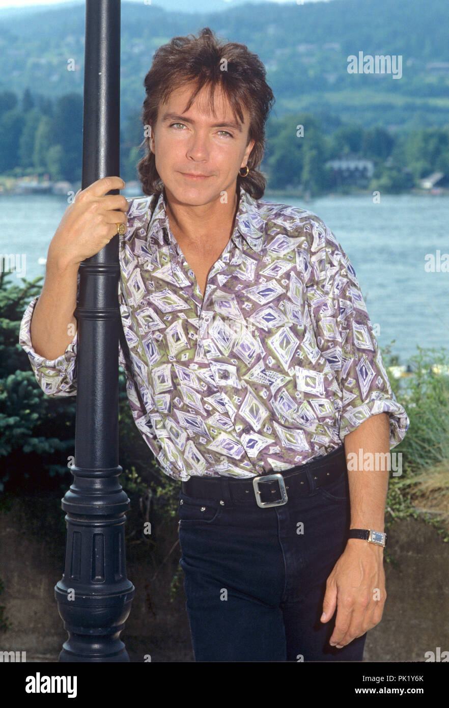 David Cassidy zum 16.06.1992. | Verwendung weltweit Stockfoto