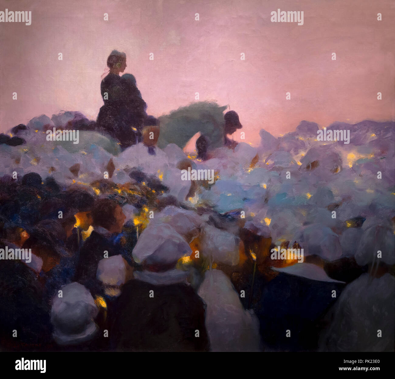 Pardon in der Bretagne, Gaston La Touche, 1896, Kunst Institut von Chicago, Chicago, Illinois, USA, Nordamerika, Stockfoto