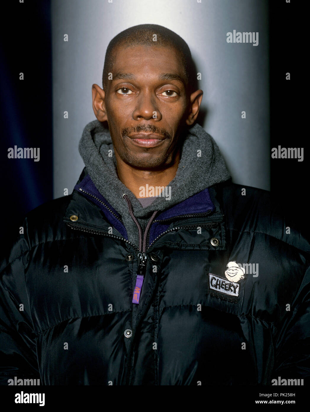 Maxi Jazz (Faithless) am 16.11.1998 in Stuttgart. | Verwendung weltweit Stockfoto