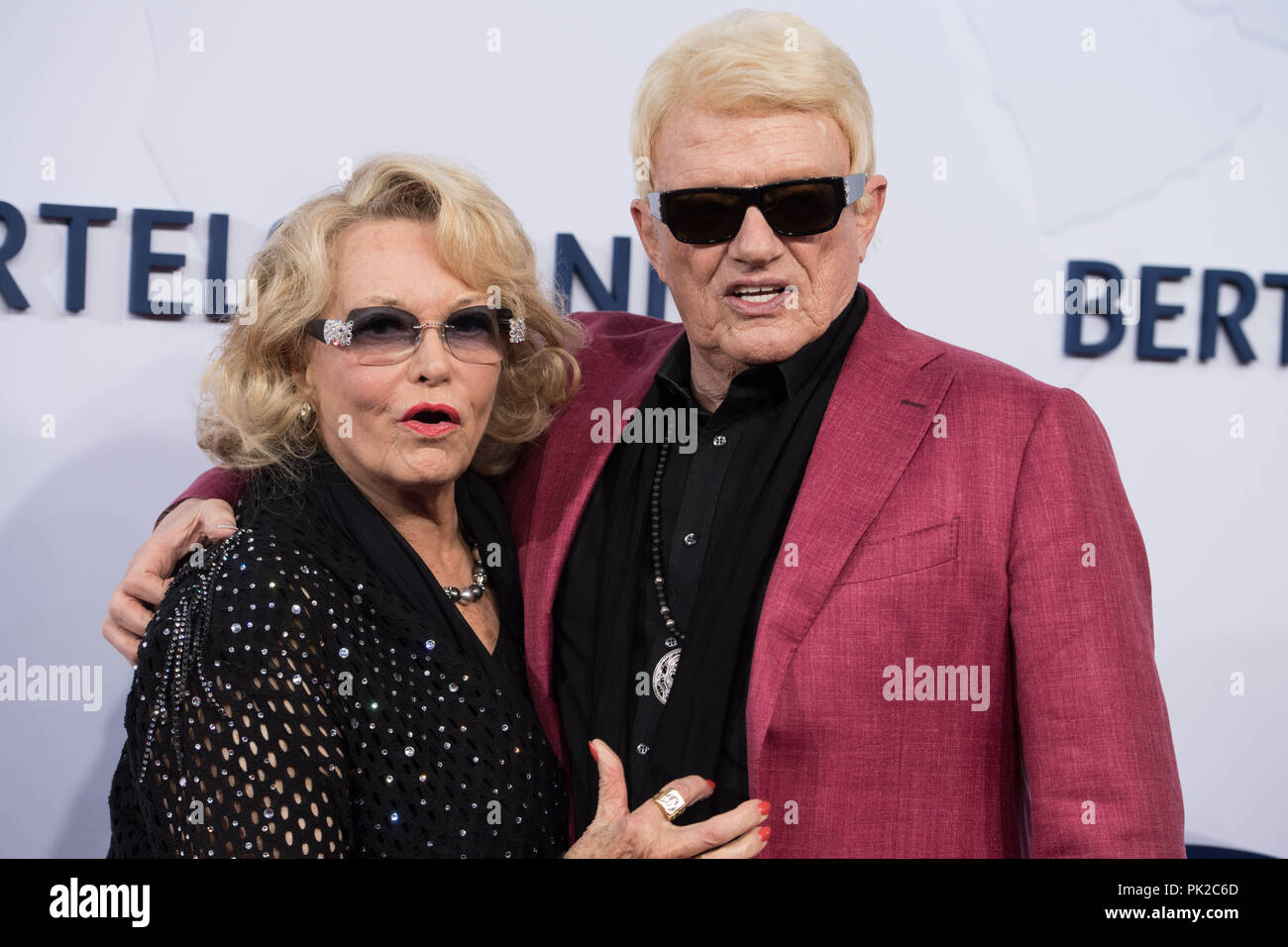 Frau Hannelore, Links, und Heino, Heinz Georg KRAMM, Deutschland, Saenger, Schlagersaenger ...