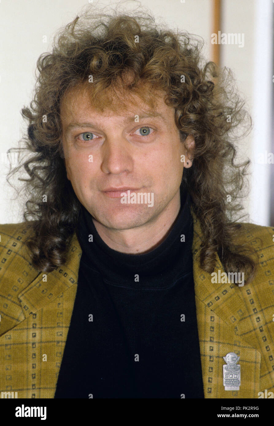 Lou Gramm (Ausländer) am 15.11.1989 in München. | Verwendung weltweit Stockfoto