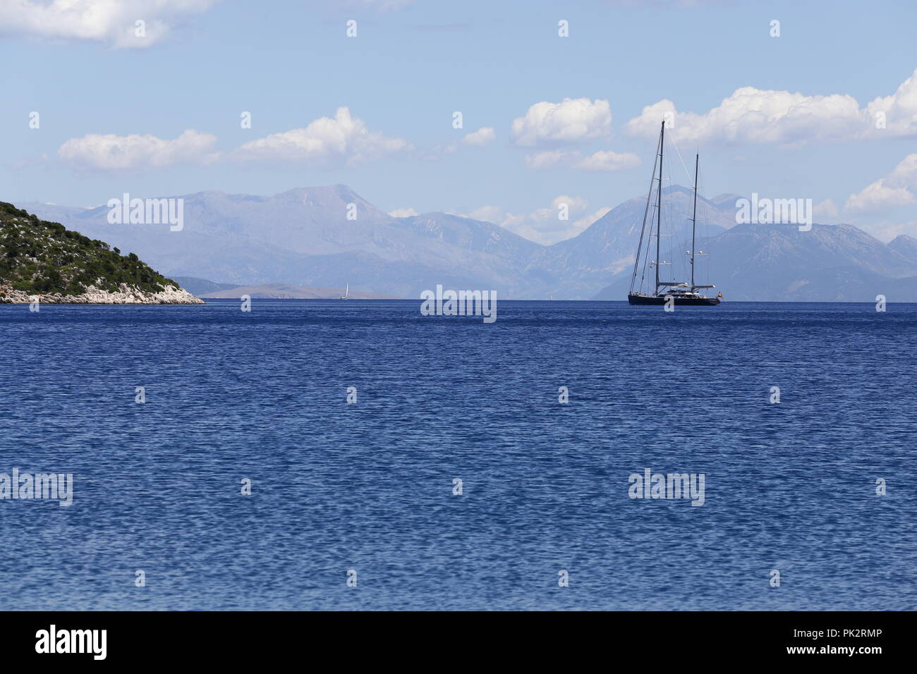 Die Insel Ithaka im Ionischen Meer, Griechenland Stockfoto