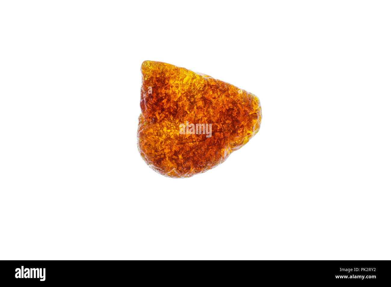 Amber abstrakt Hintergrund aus kleinen Stücken Stockfoto