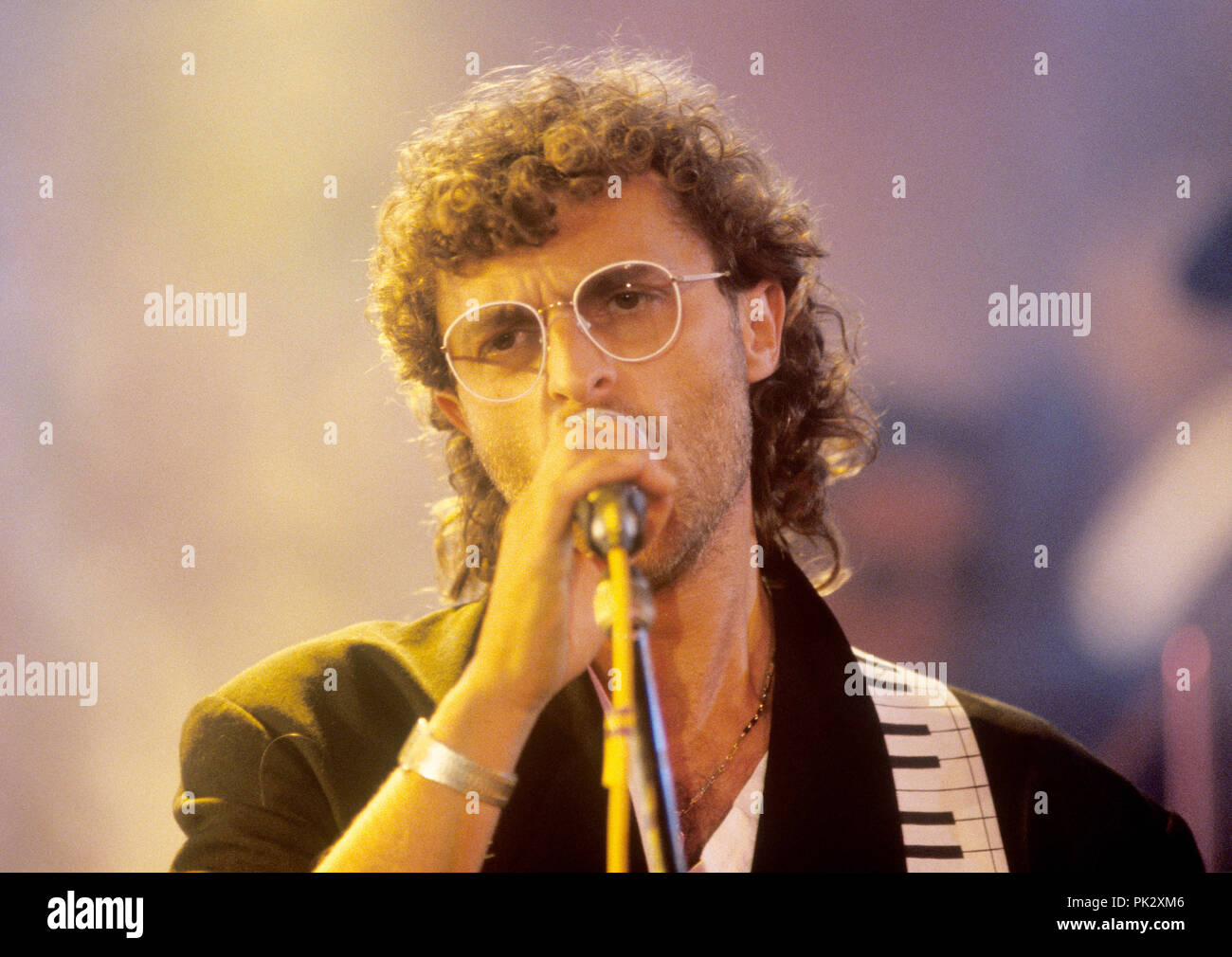 Michael Cretu 07.10.1985 in Lippstadt. | Verwendung weltweit Stockfoto