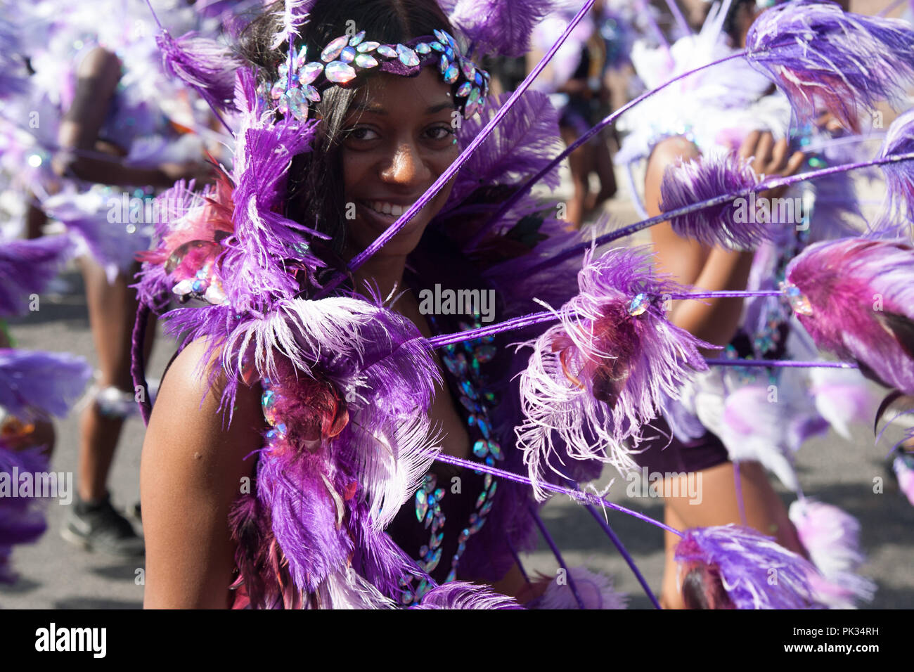 Hackney Karneval East London Großbritannien Stockfoto