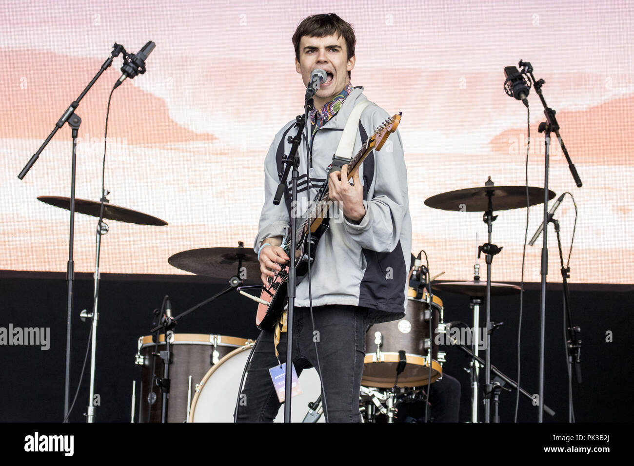 Boardmasters Festival 2018 - Tag 1 - Leistungen bietet: Die Rezner Wo: Watergate Bay, Großbritannien Wann: 10 Aug 2018 Quelle: WENN.com Stockfoto