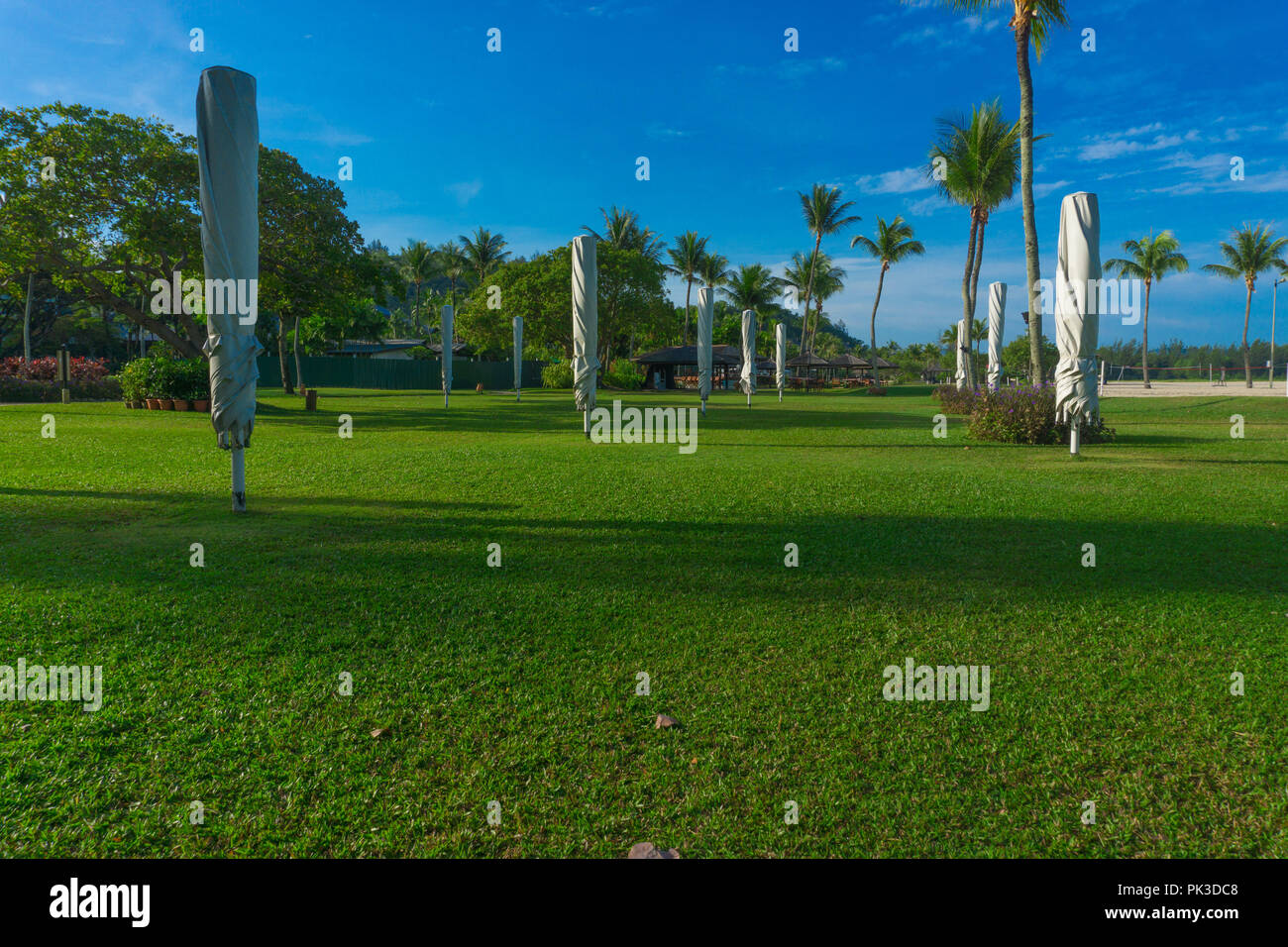 KOTA KINABALU, Sabah, Malaysia - September 9,2018: Shangri La Rasa Ria Resort und SPA, Tuaran, Kota Kinabalu, Sabah, Malaysia. Stockfoto