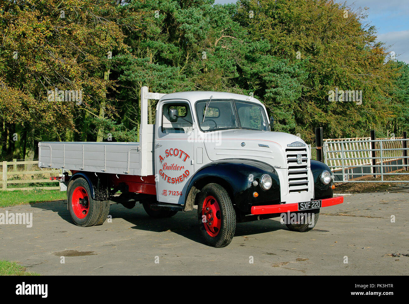 1958 Ford Thames Lkw Stockfoto
