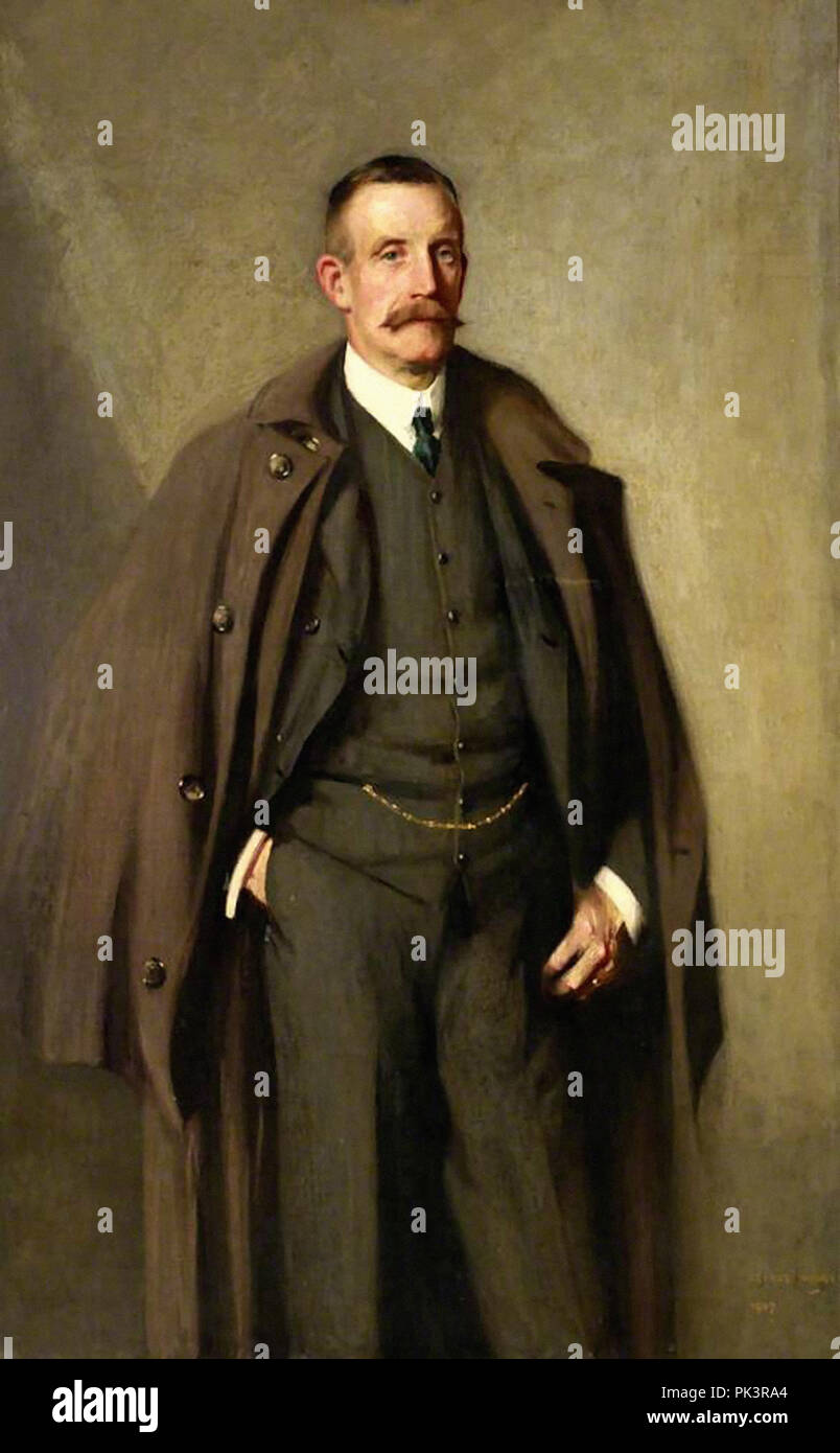 Henry George - Portrait von John M. Denny Stockfoto