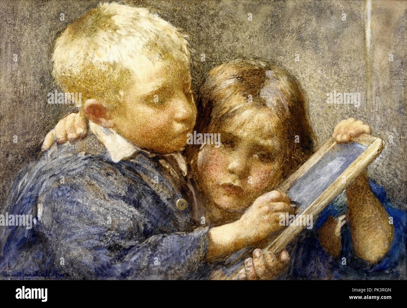 Henshall John Henry - die Kunst Lektion Stockfoto