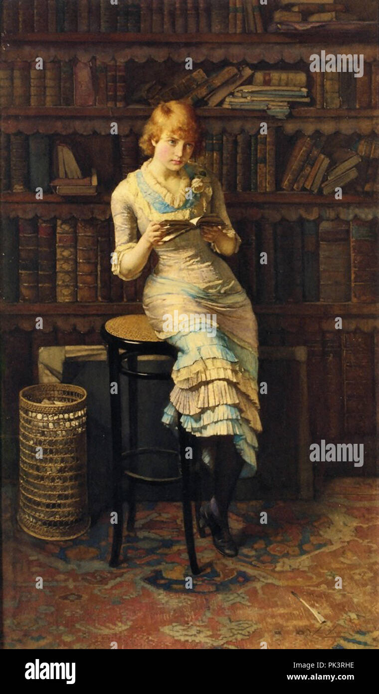 Henshall John Henry - Gedanken Stockfoto