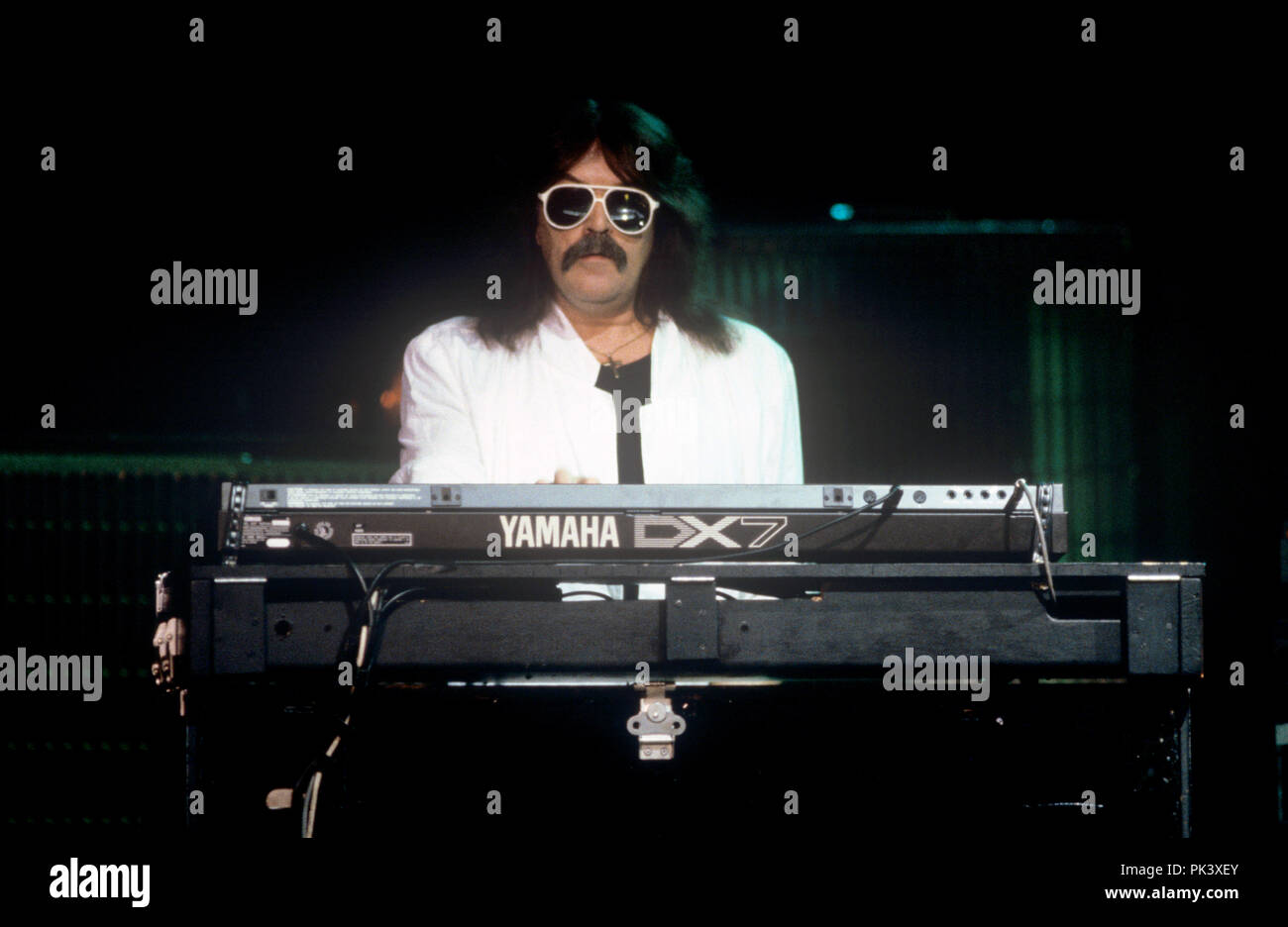 Deep Purple (Jon Lord) am 17.02.1987 in München. | Verwendung weltweit Stockfoto