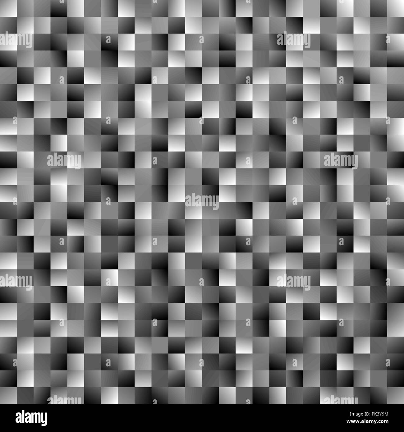 Abstrakte geometrische quadratische Hintergrund-gradient Mosaik Vector Illustration Stock Vektor