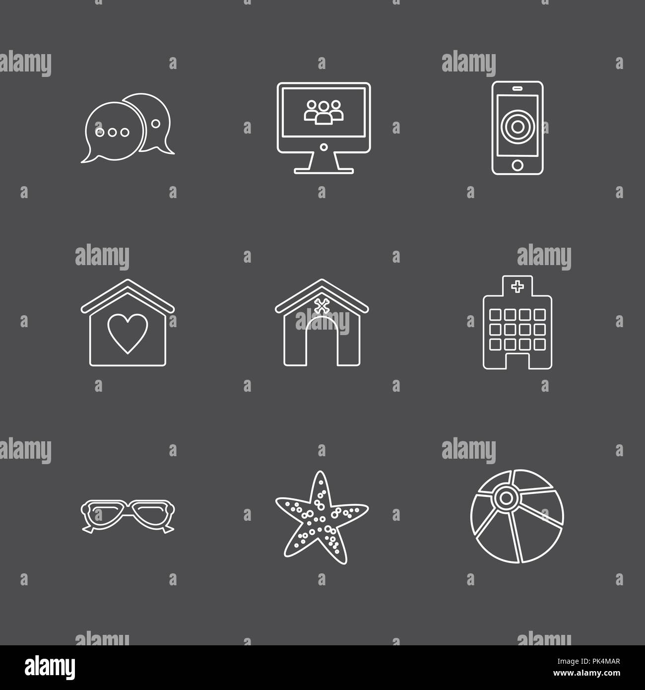Handy Computer Technologie Anrufe Haus Telefon Wlan Internet Diagramm Navigationen Symbol Vector Design Flach Sammlung Stil Creat Stock Vektorgrafik Alamy