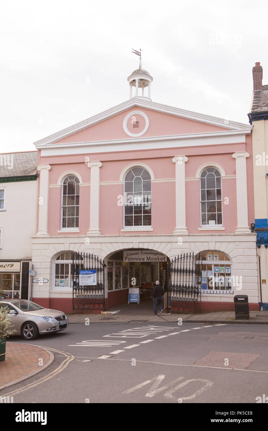 Great Torrington Pannier Market, Devon, England, Vereinigtes Königreich. Stockfoto