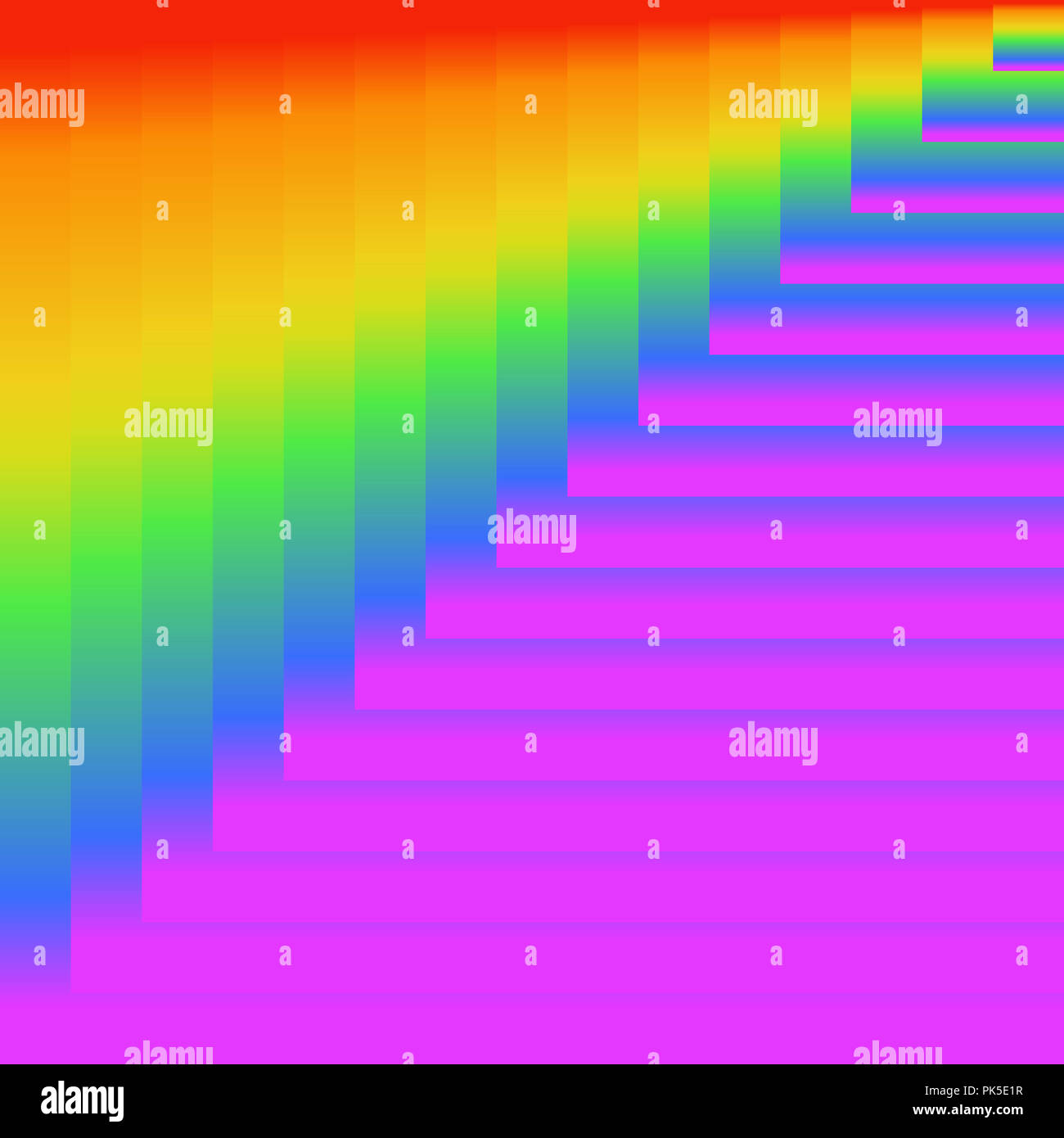 Bunte Regenbogen Textur Hintergrund der Farbverläufe, folgte der LGBT pride Flagge. Stockfoto